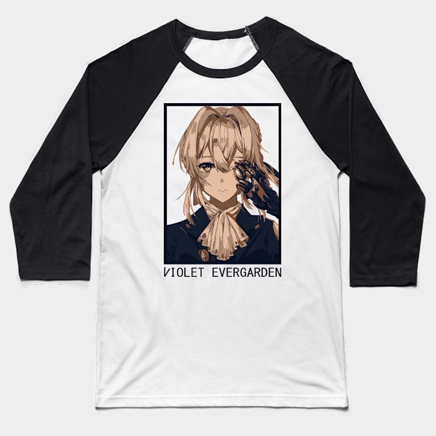 Violet Evergarden Baseball T-Shirt by hackneydagger